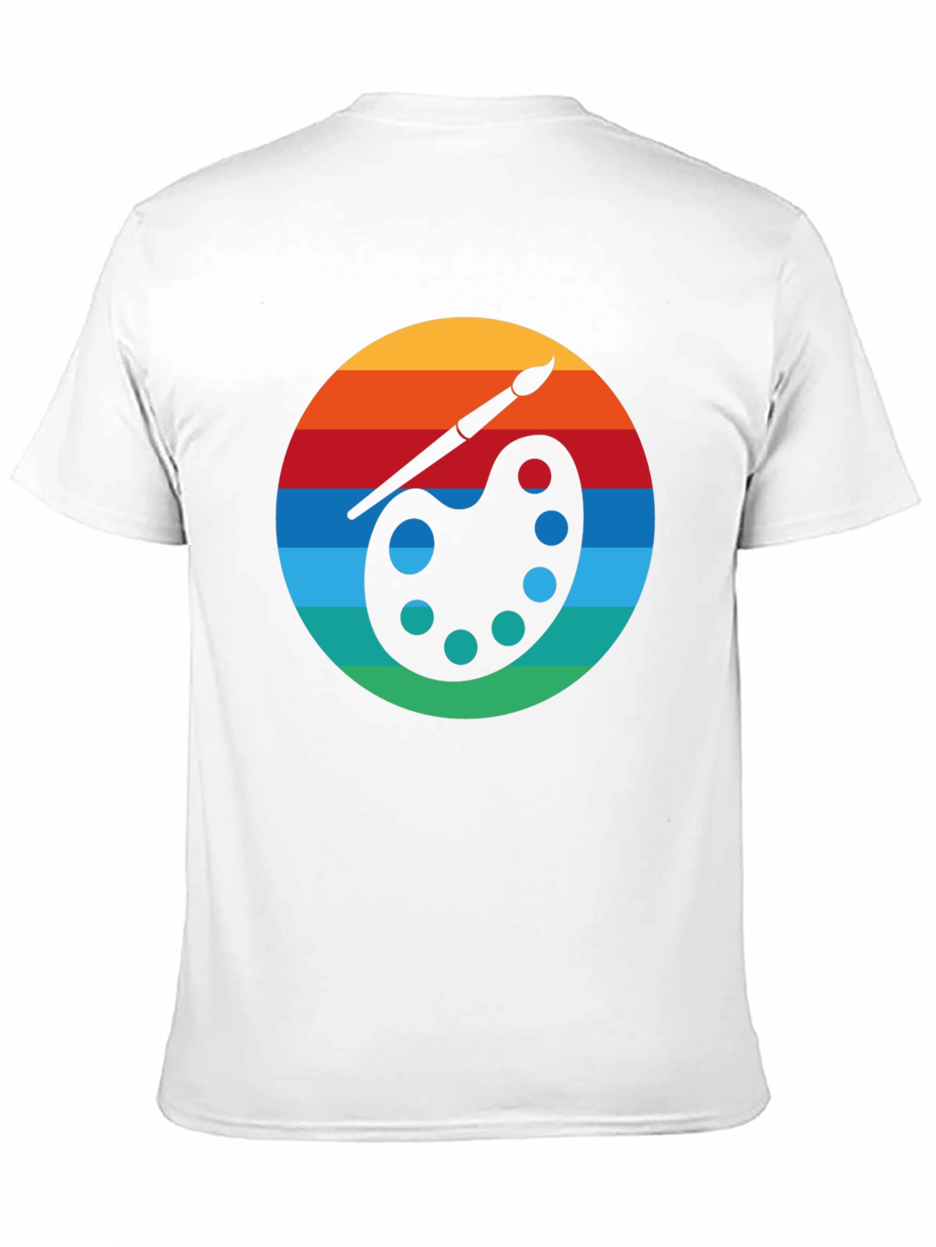 Retro Artist Palette Graphic Tee