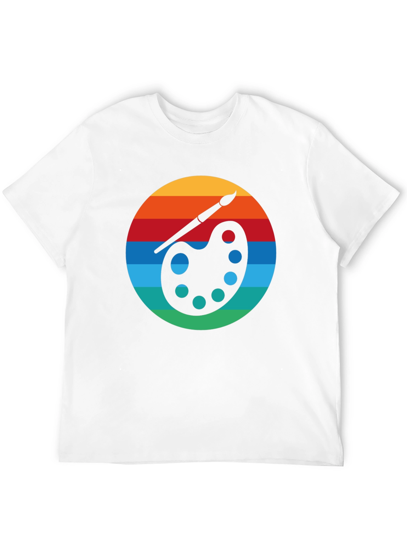 Retro Artist Palette Graphic Tee