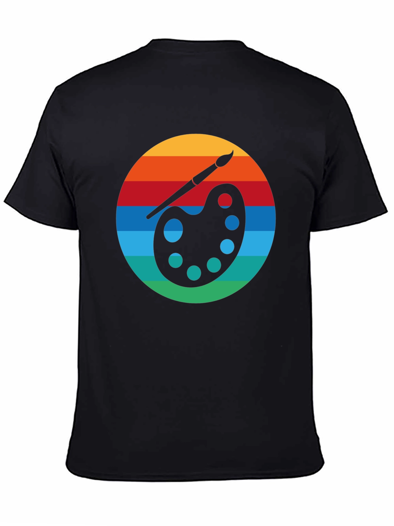 Retro Artist Palette Graphic Tee