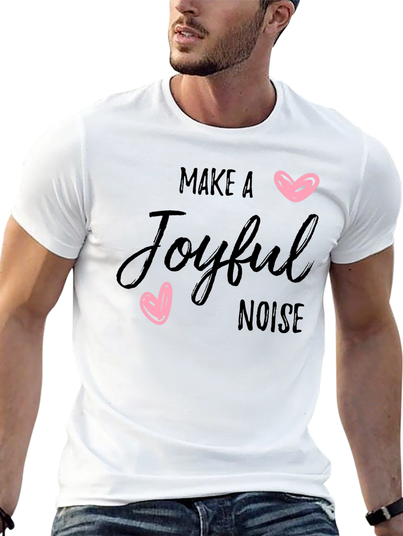 Joyful Noise Graphic Tee - Christian T-Shirt