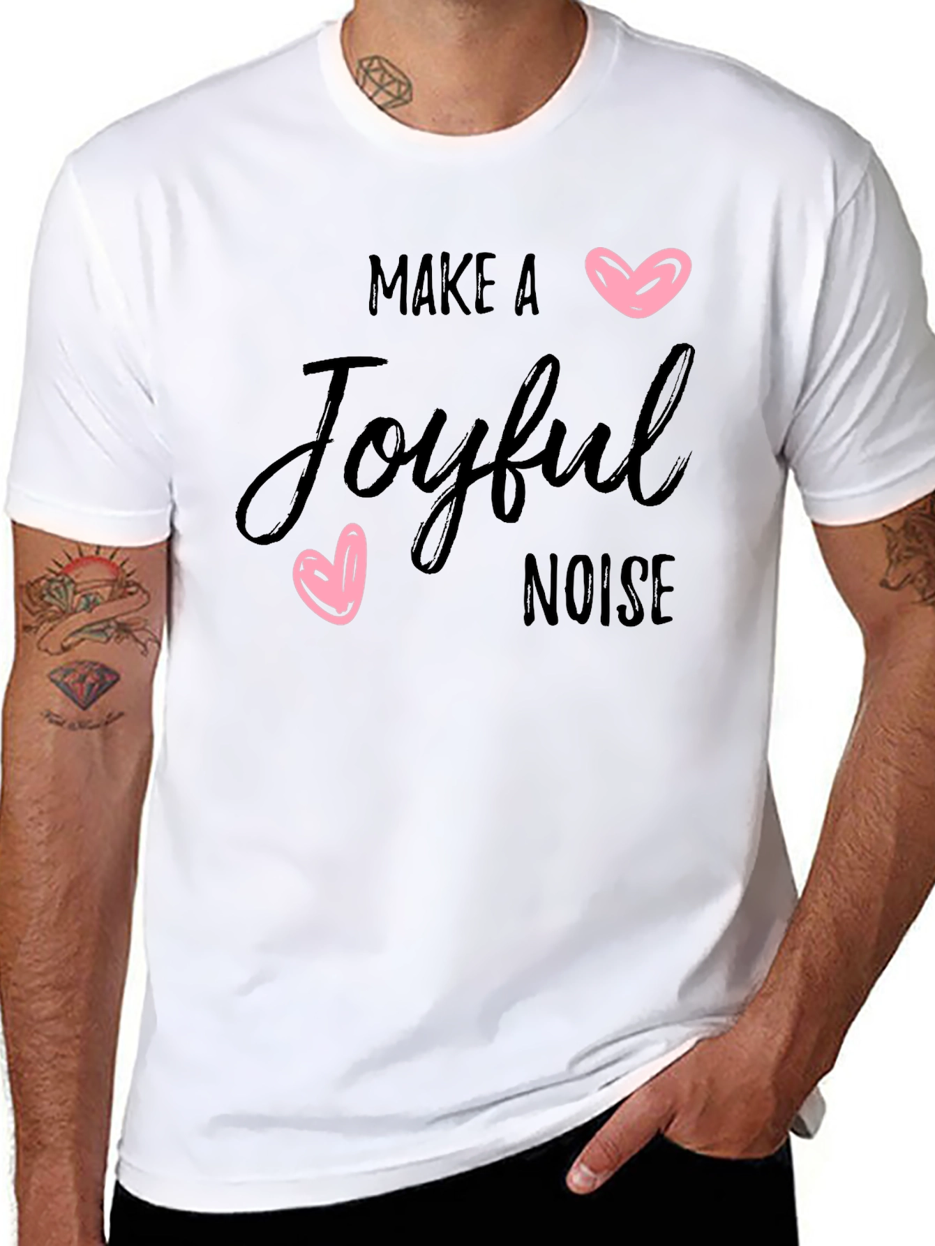 Joyful Noise Graphic Tee - Christian T-Shirt