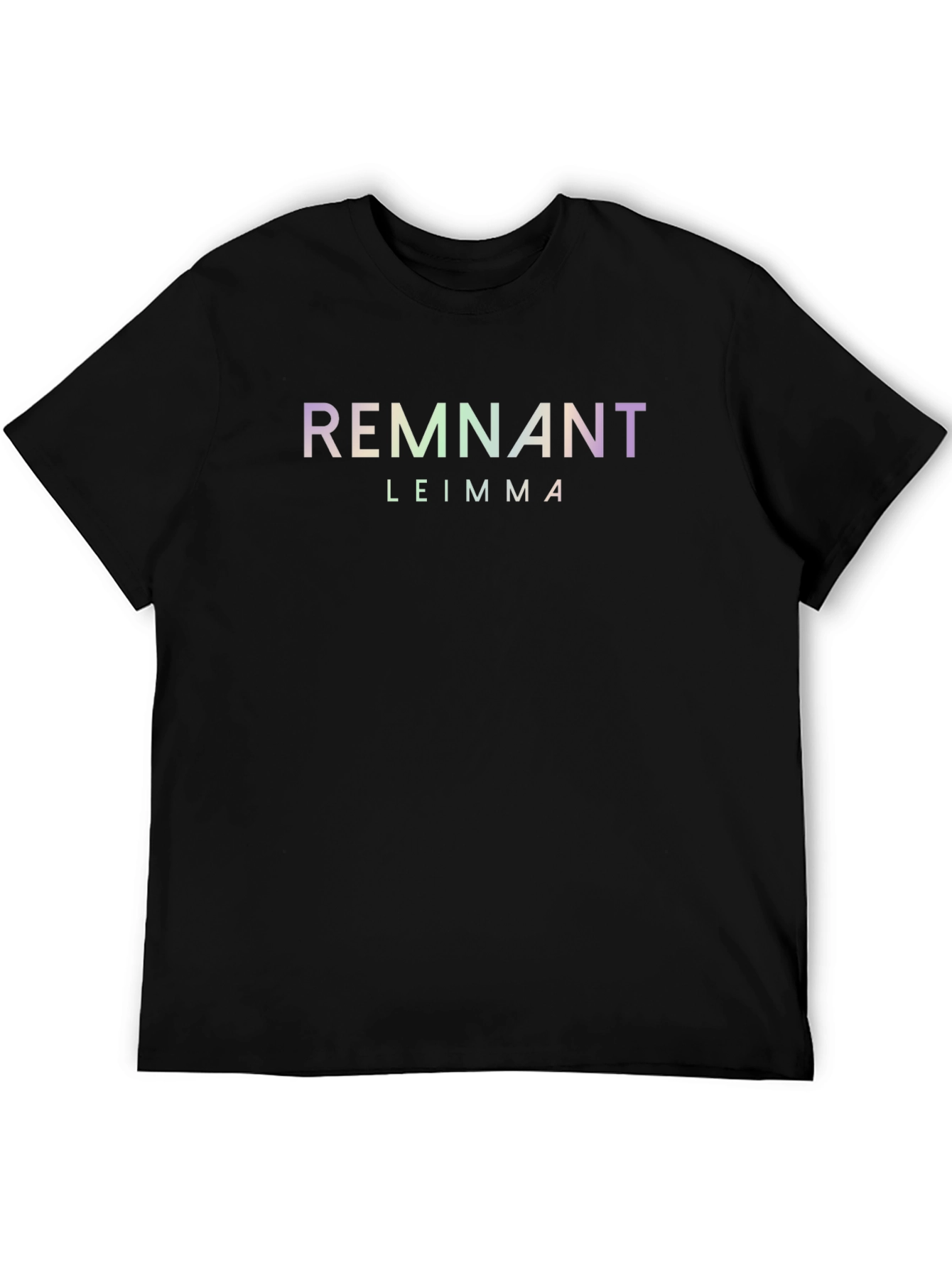Remnant LEIMMA Black Crew Neck Short Sleeve T-Shirt