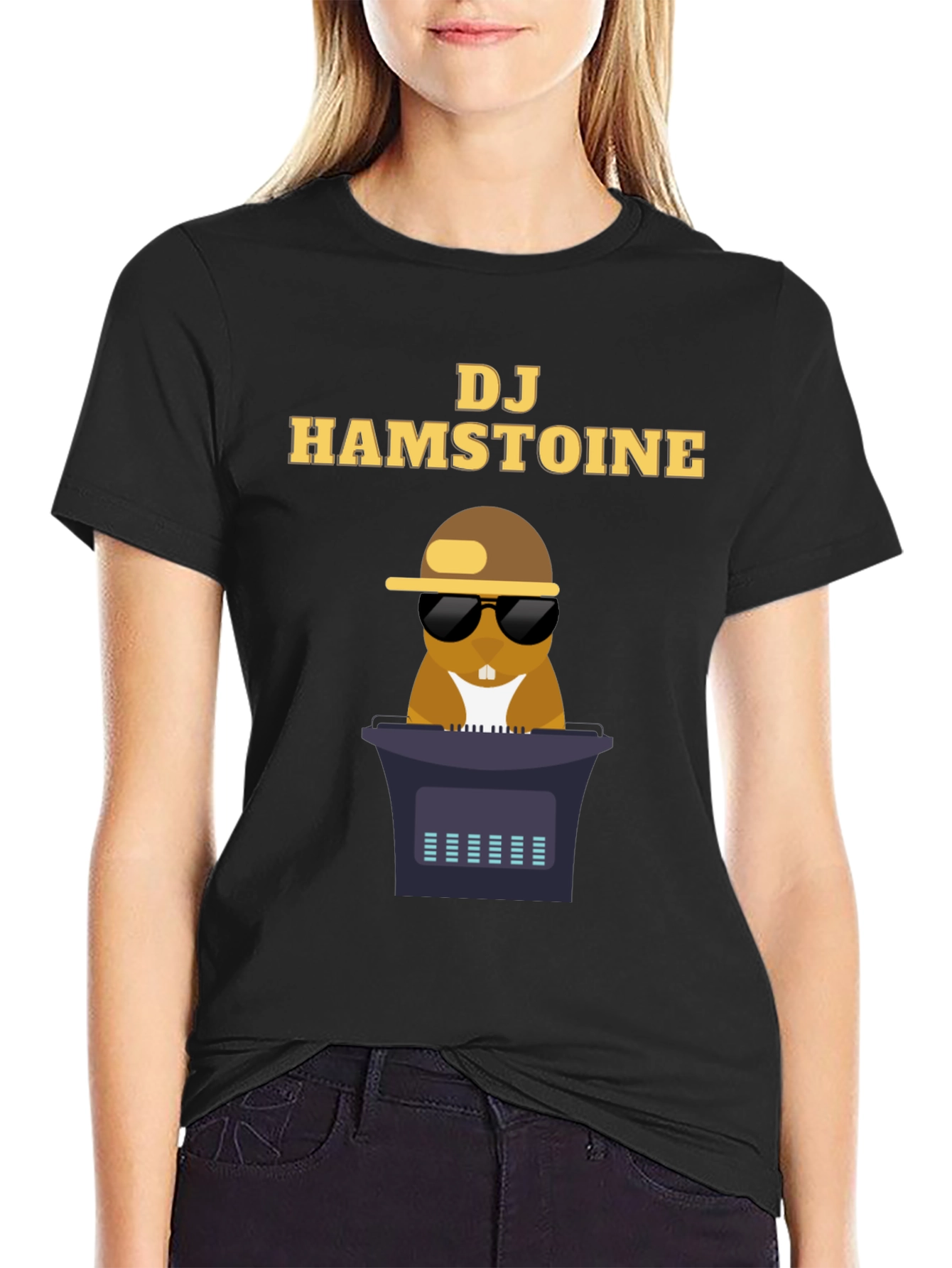 DJ Hamstoine T-Shirt - Funny Graphic Tee