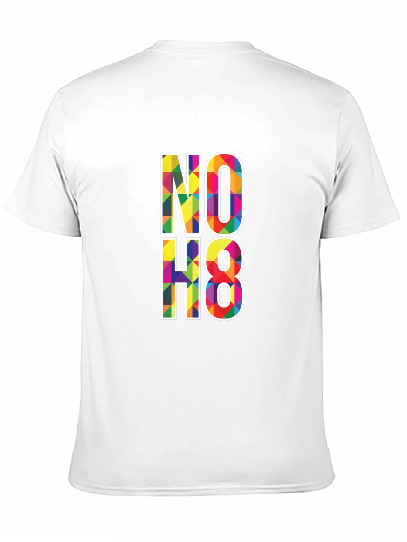 NO H8 Graphic T-Shirt - Anti-Hate Equality Tee