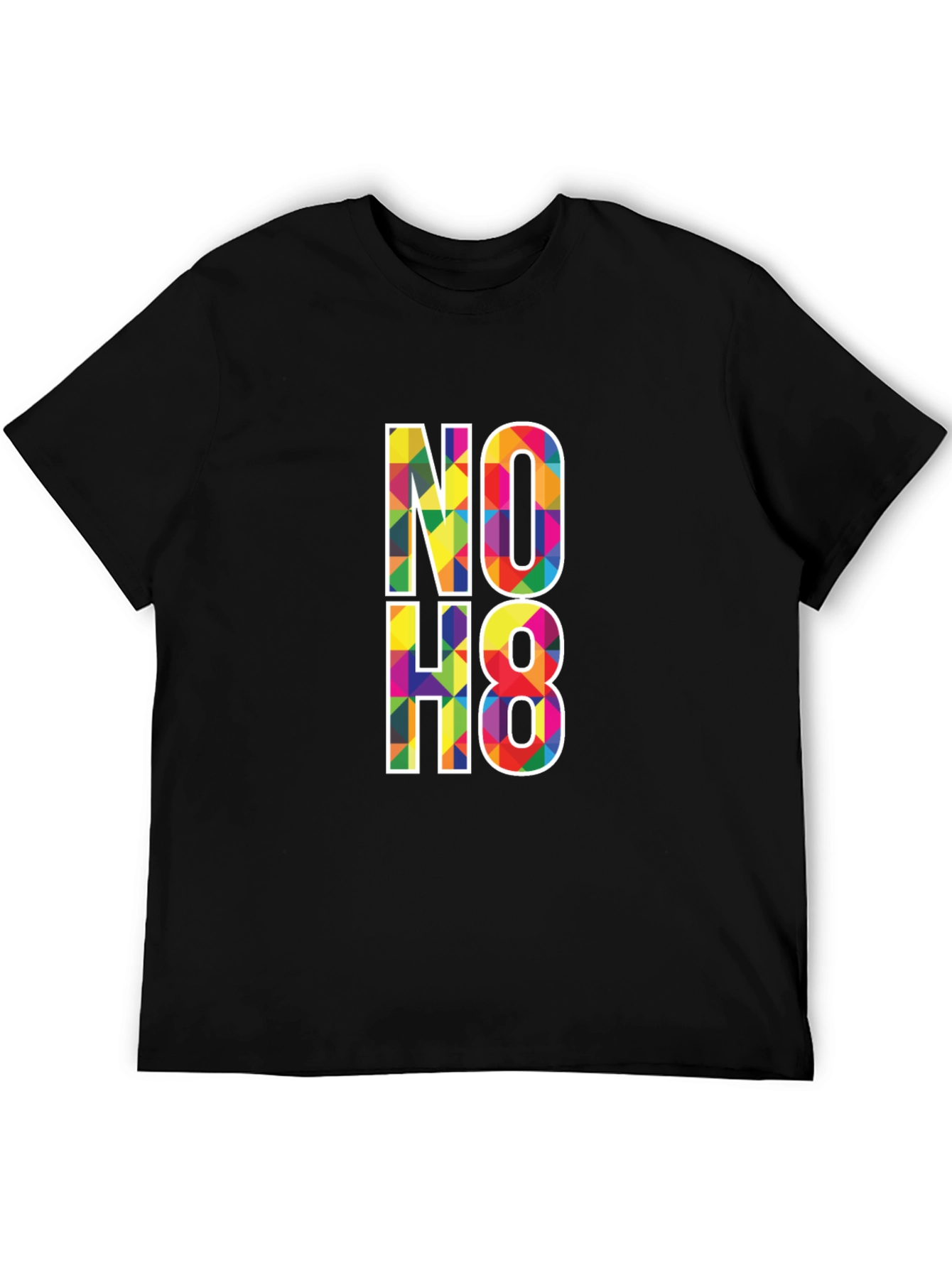 NO H8 Graphic T-Shirt - Anti-Hate Equality Tee