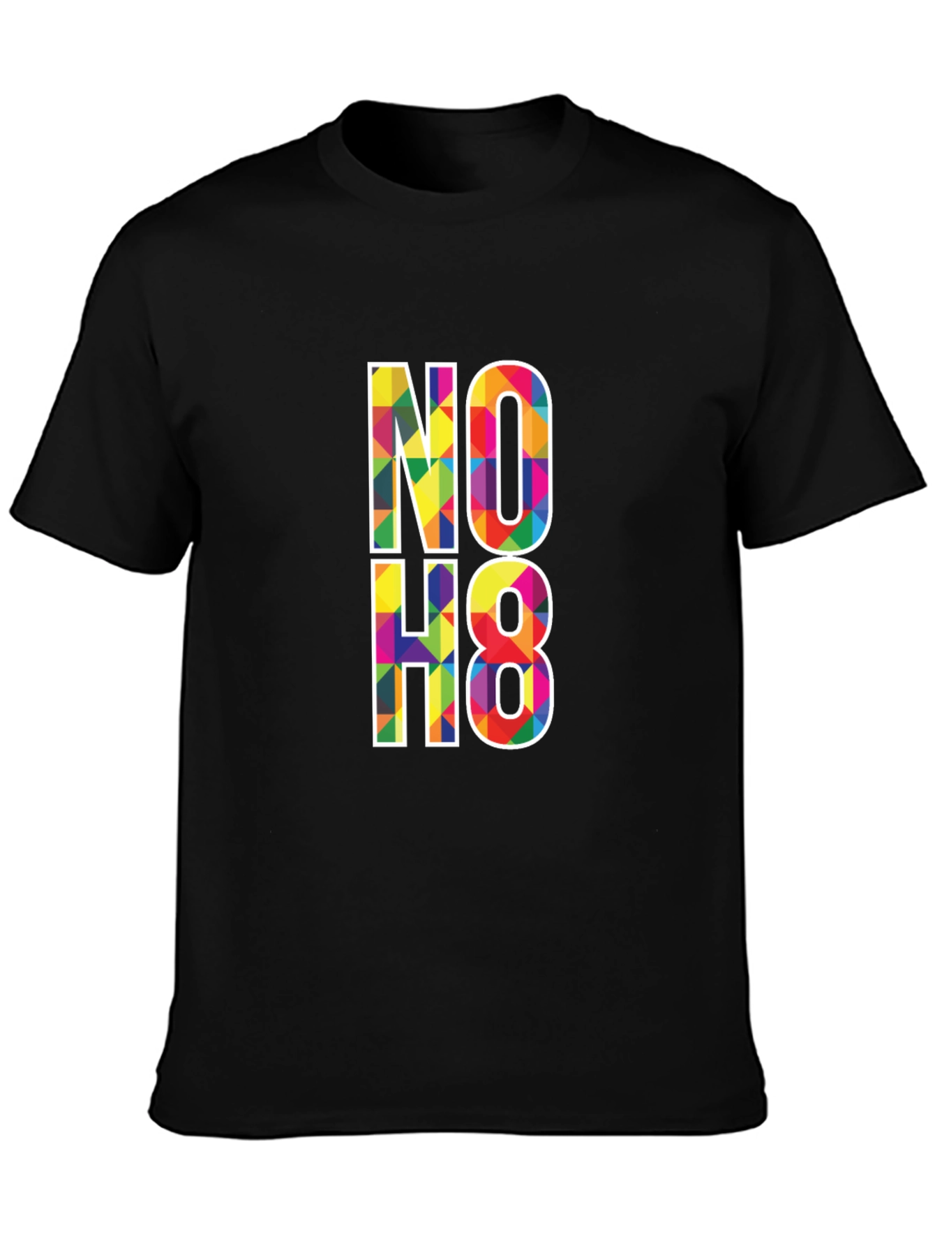 NO H8 Graphic T-Shirt - Anti-Hate Equality Tee