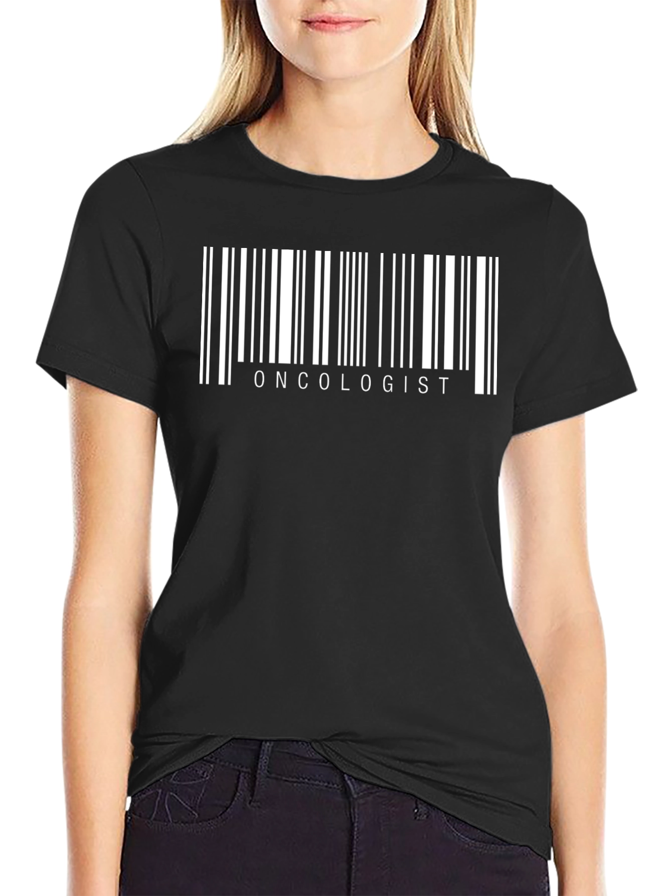 Oncologist Barcode Graphic T-Shirt
