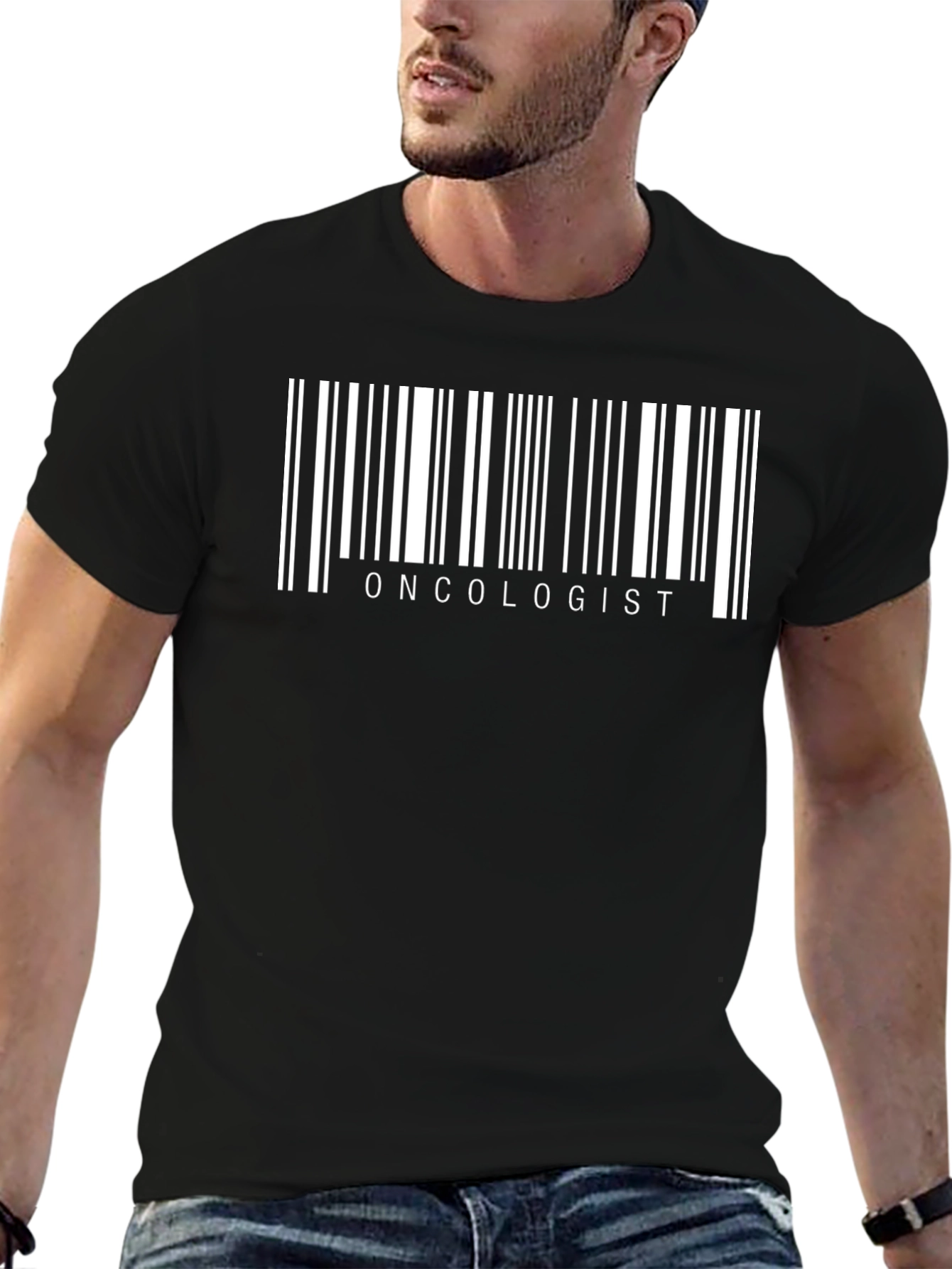 Oncologist Barcode Graphic T-Shirt