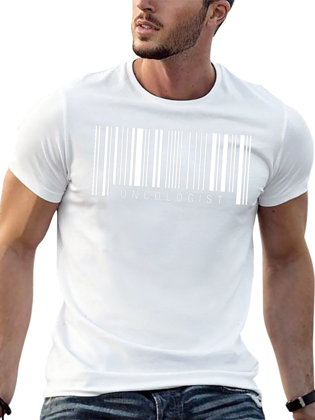 Oncologist Barcode Graphic T-Shirt