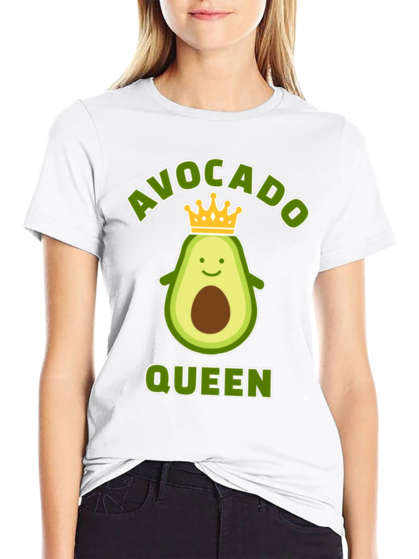 Avocado Queen T-Shirt - Funny Avocado Lover Tee