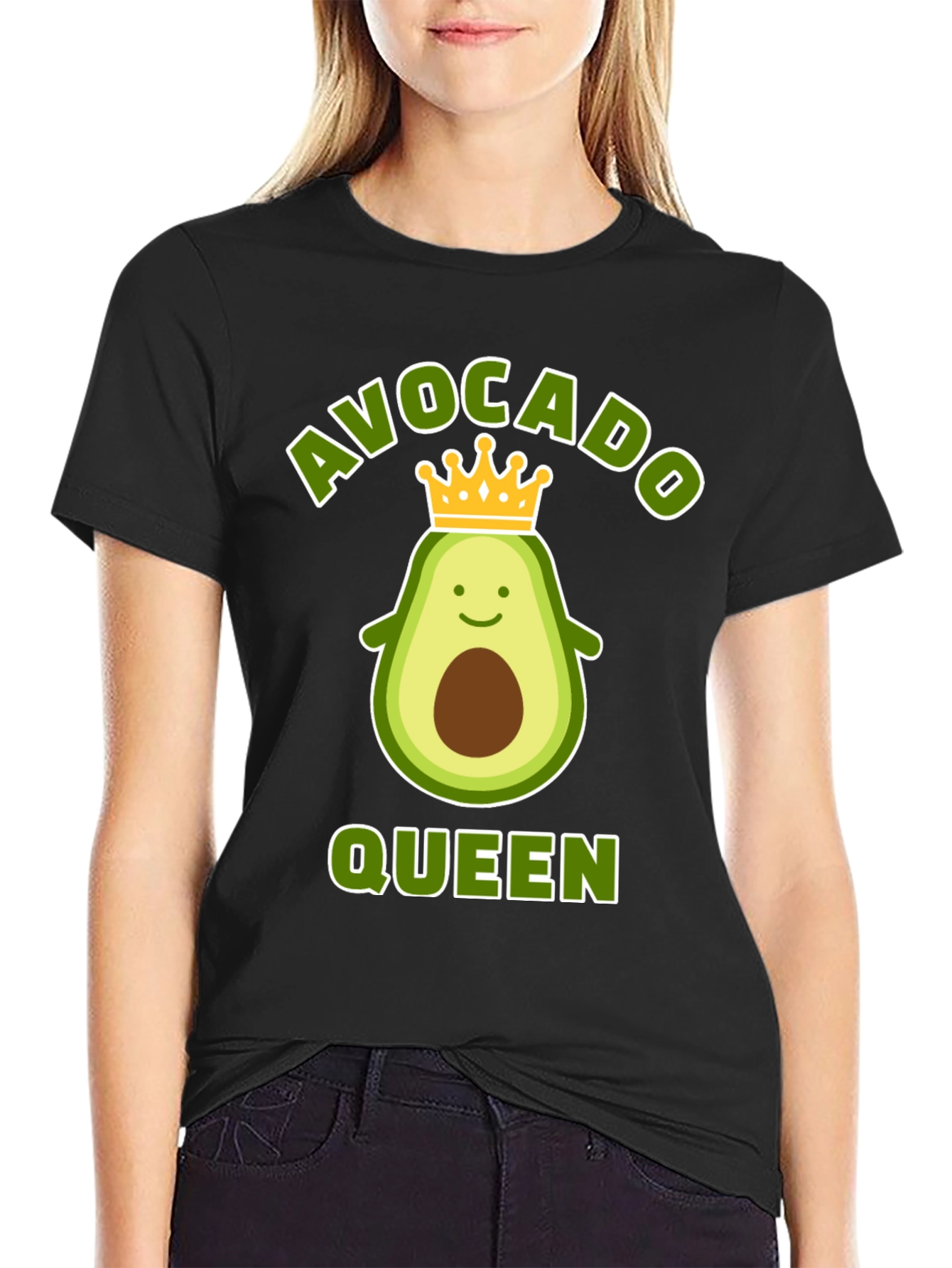 Avocado Queen T-Shirt - Funny Avocado Lover Tee