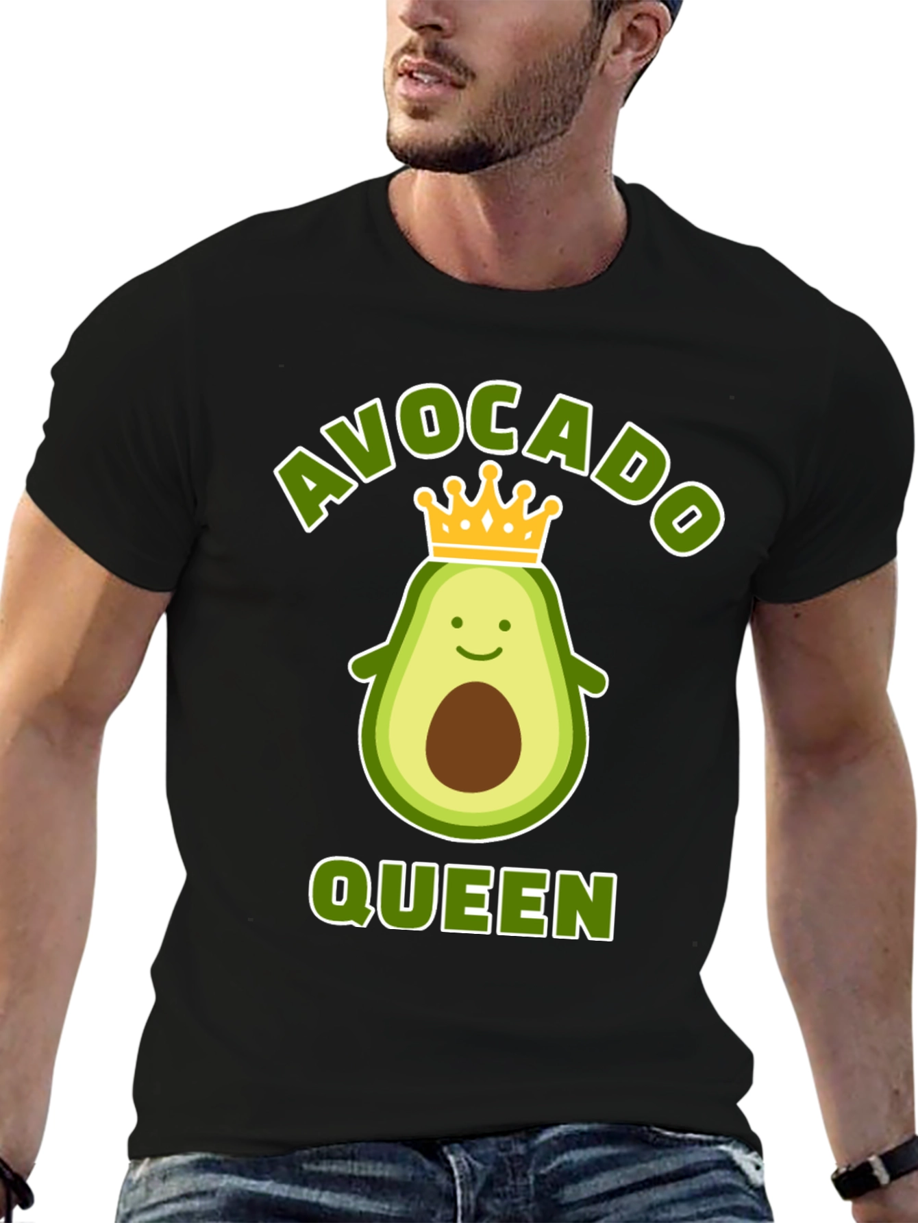 Avocado Queen T-Shirt - Funny Avocado Lover Tee