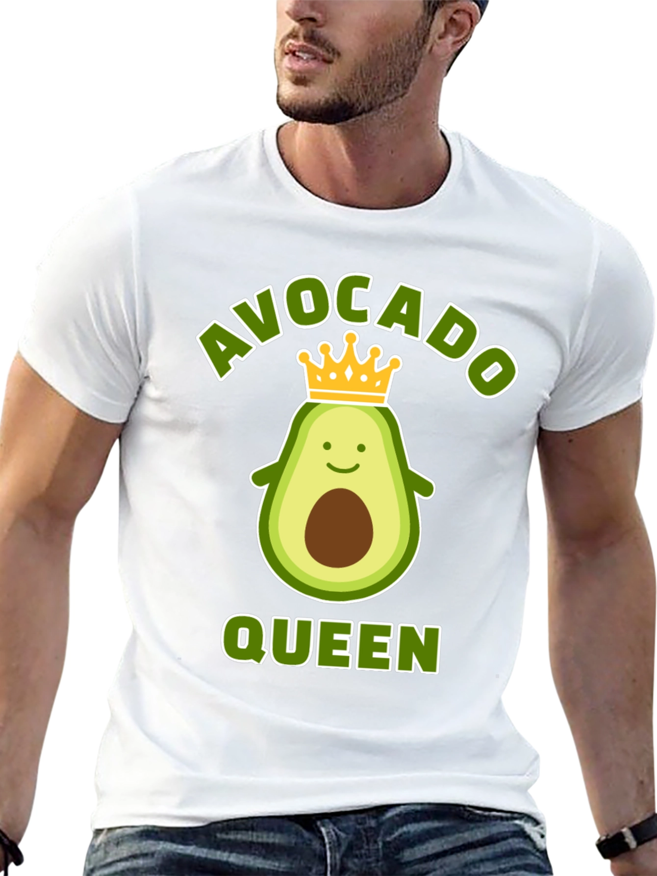 Avocado Queen T-Shirt - Funny Avocado Lover Tee