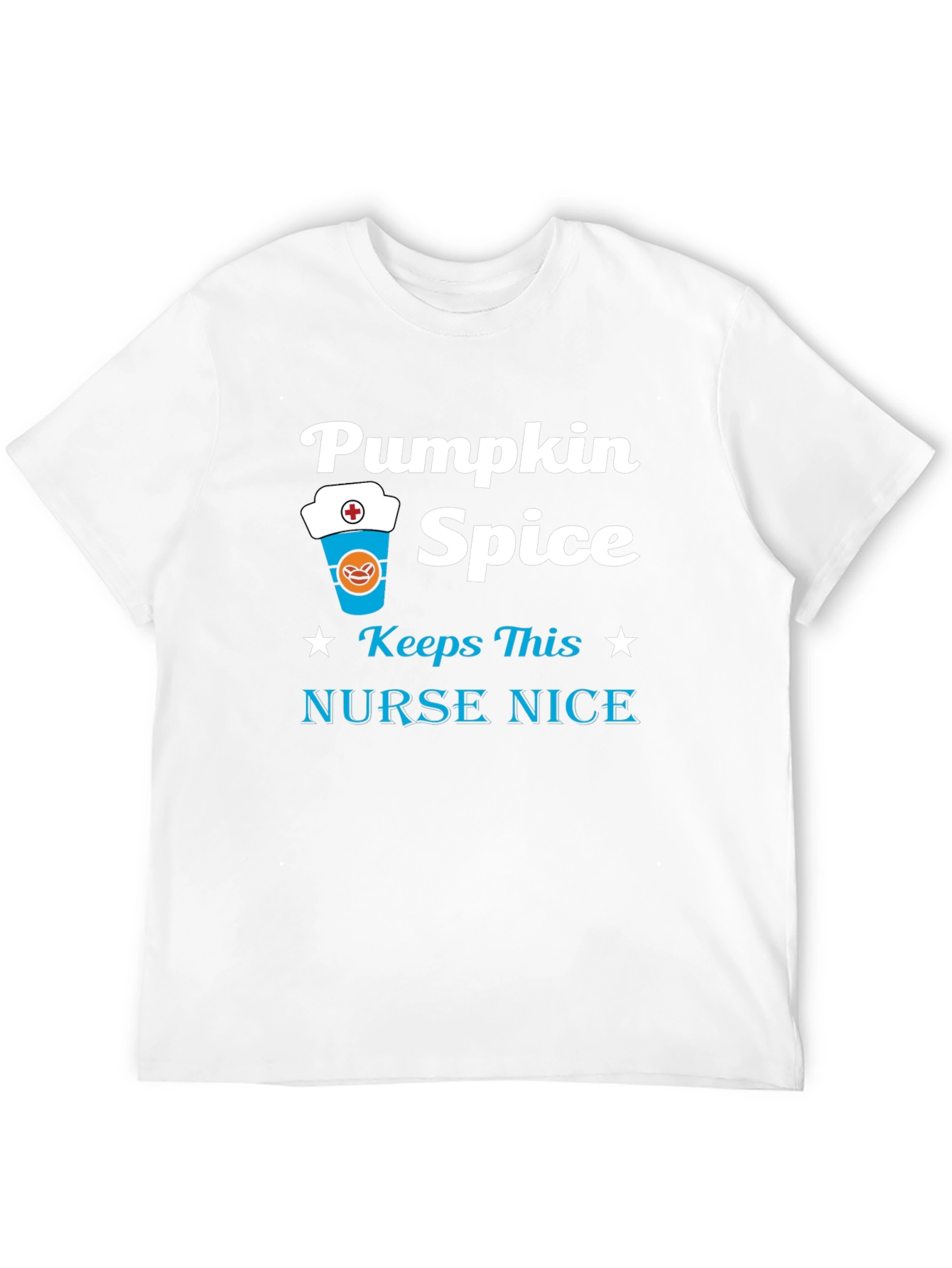 Pumpkin Spice Nurse T-Shirt - Fall Apparel