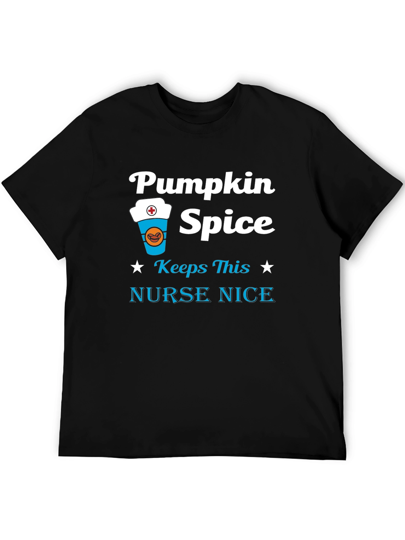 Pumpkin Spice Nurse T-Shirt - Fall Apparel