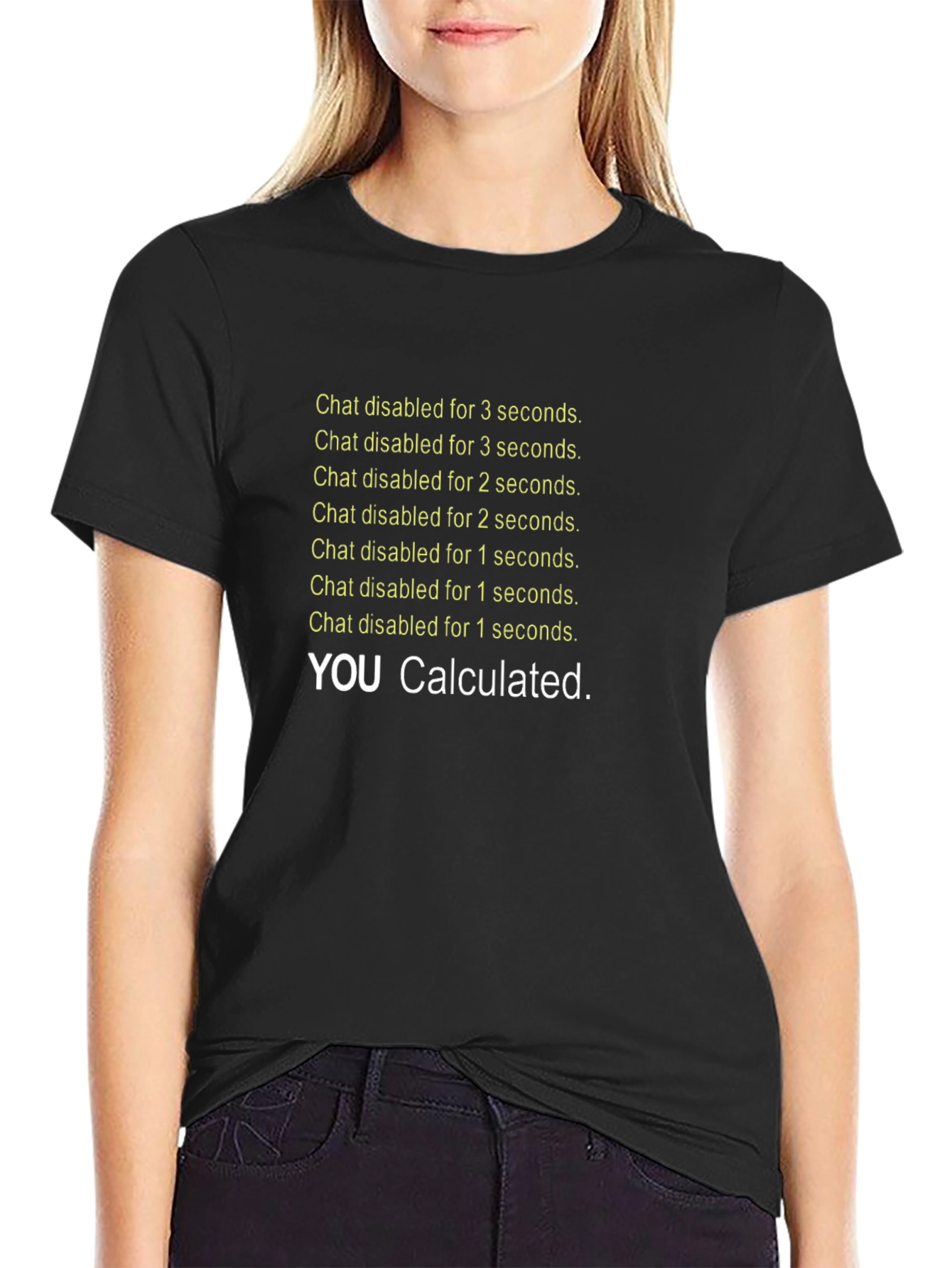 Chat Disabled T-Shirt - Rocket League Inspired