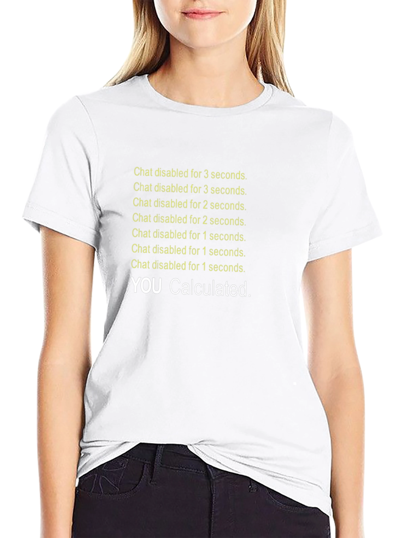 Chat Disabled T-Shirt - Rocket League Inspired