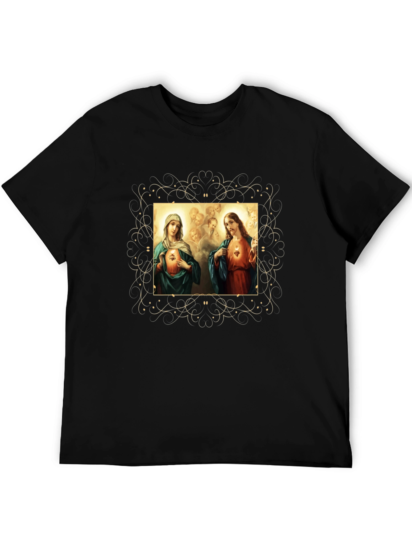 Jesus and Mary Graphic T-Shirt