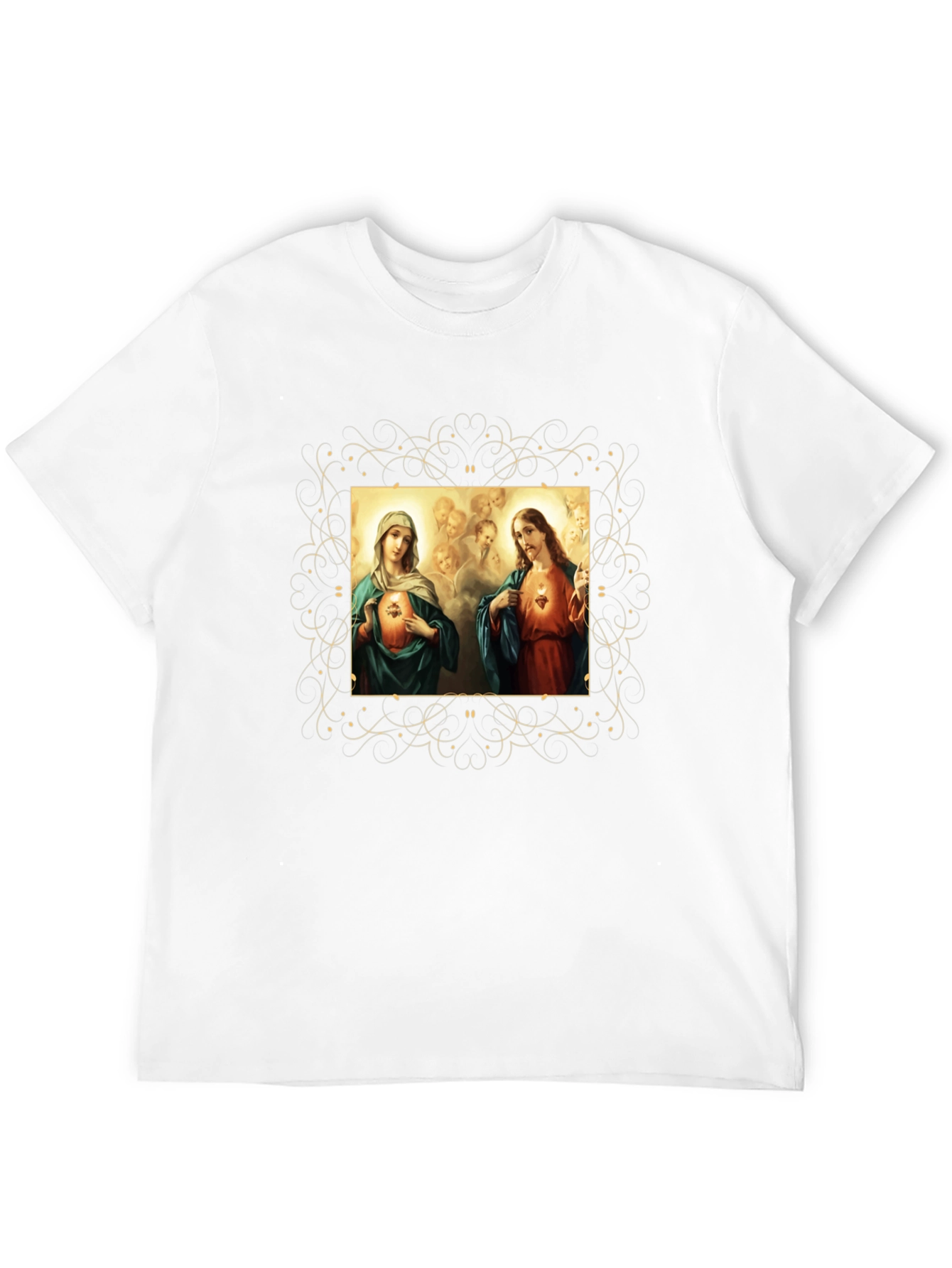 Jesus and Mary Graphic T-Shirt