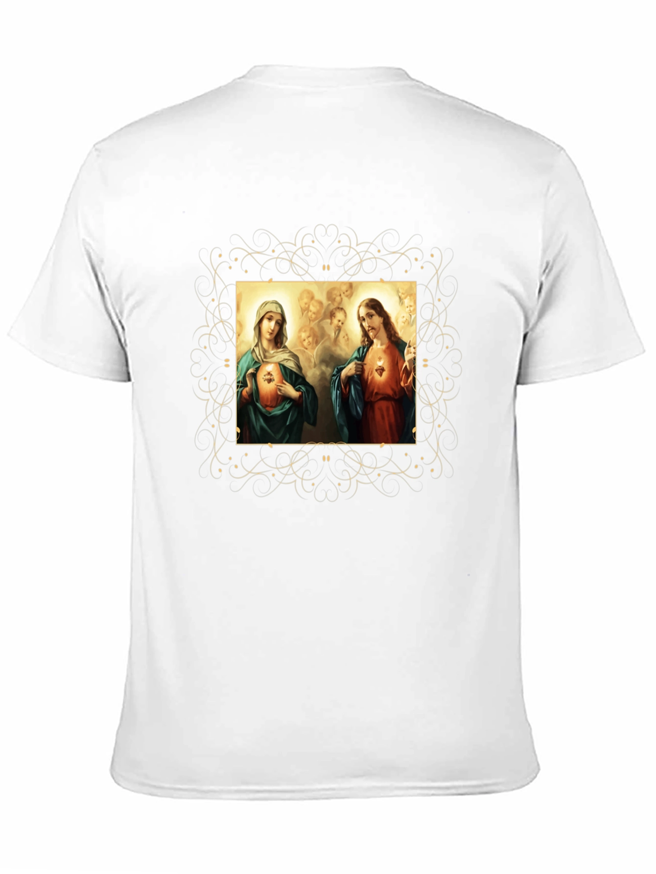 Jesus and Mary Graphic T-Shirt