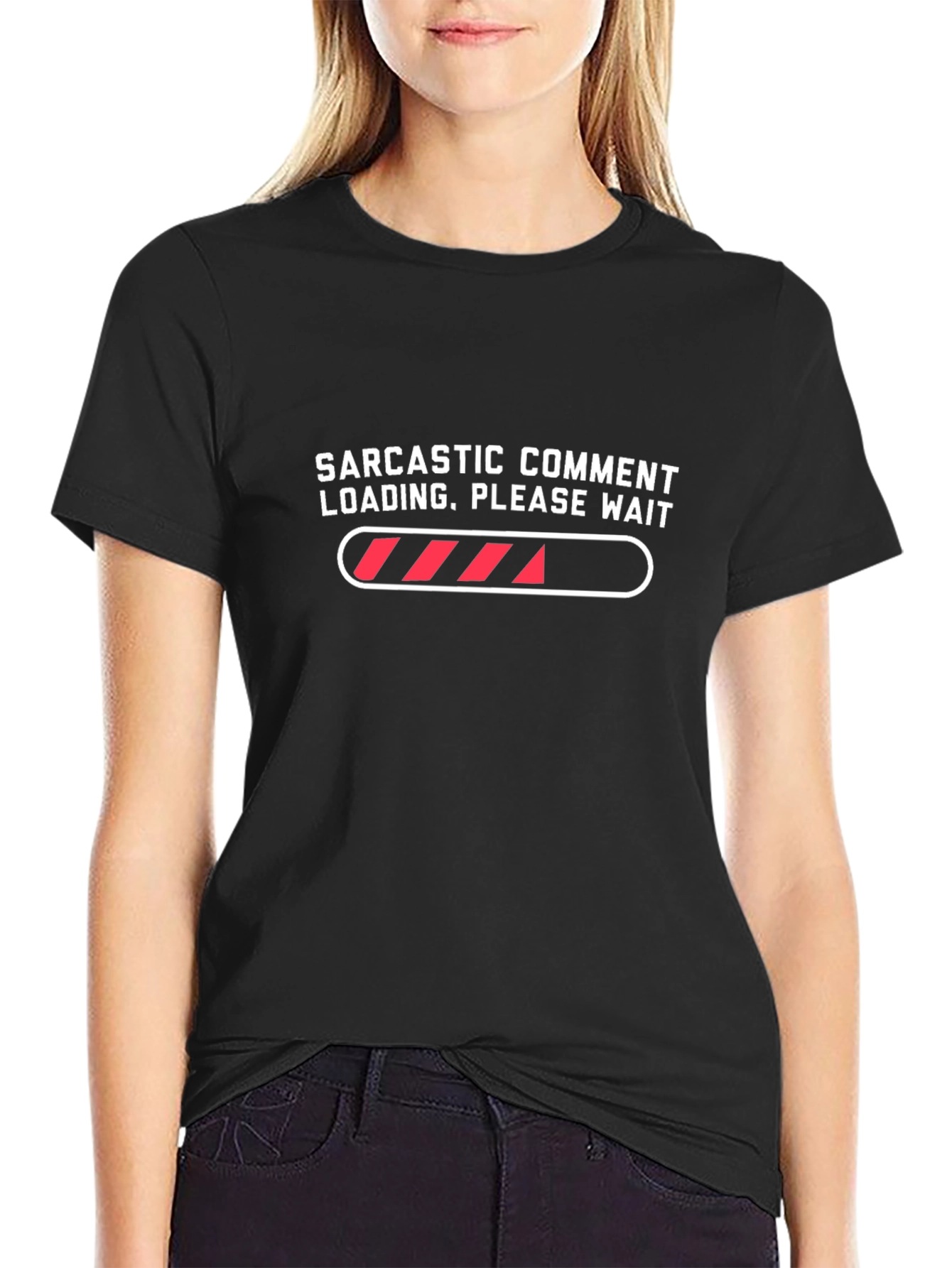 Sarcastic Comment Loading Mens T-Shirt
