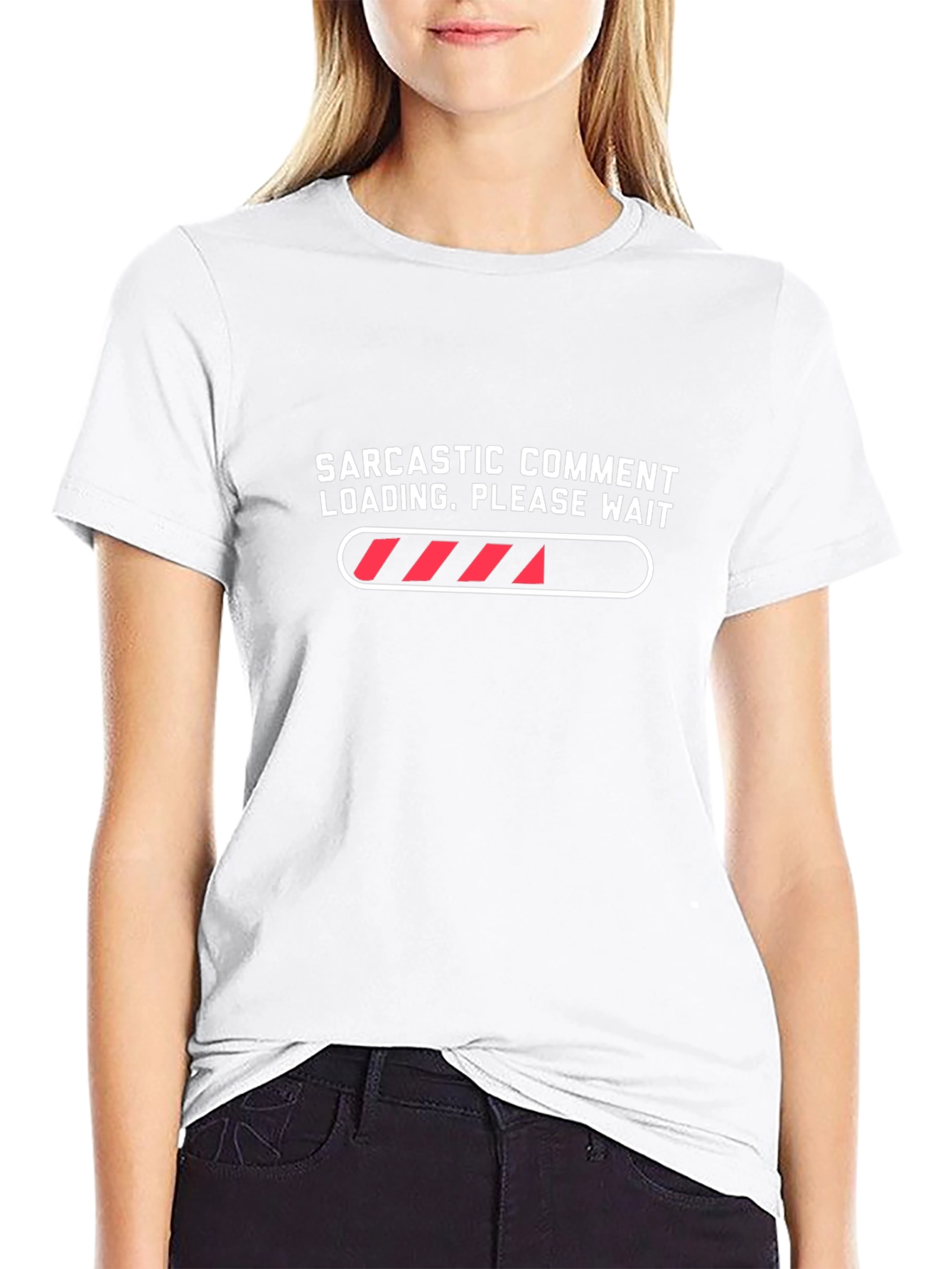 Sarcastic Comment Loading Mens T-Shirt