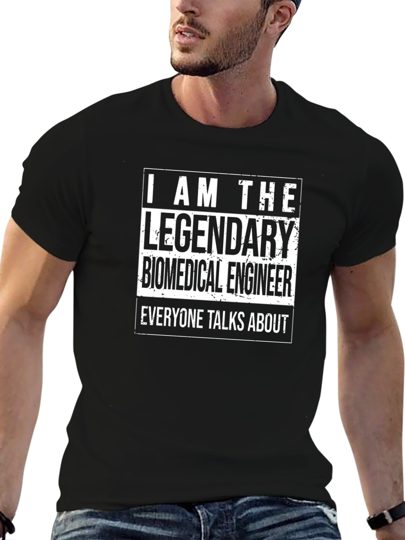 Legendary Biomedical Engineer T-Shirt - Novelty Graphic Tee