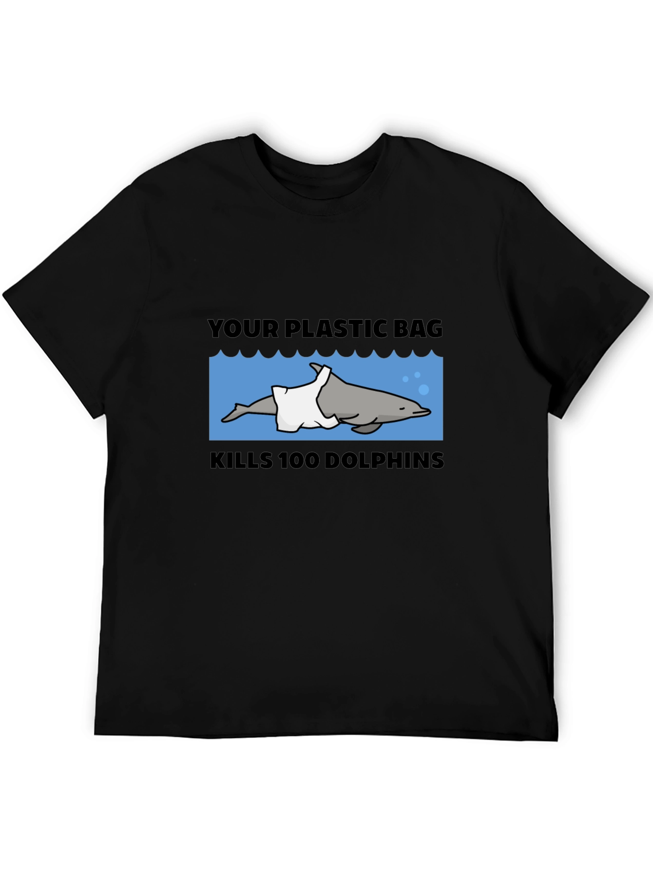 Eco-Awareness T-Shirt: Save the Dolphins