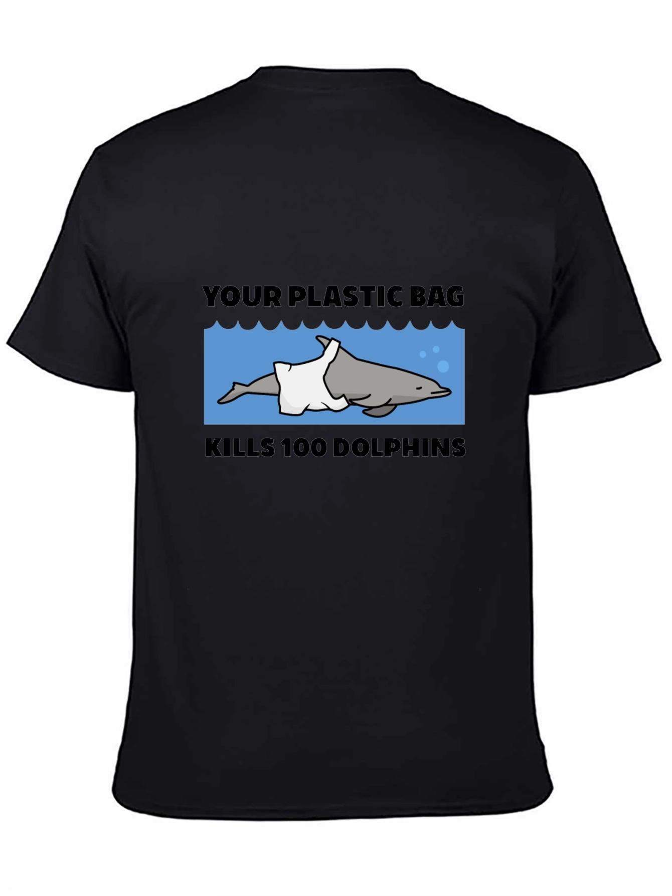 Eco-Awareness T-Shirt: Save the Dolphins