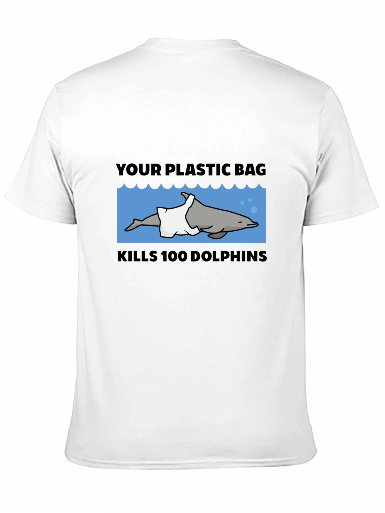 Eco-Awareness T-Shirt: Save the Dolphins