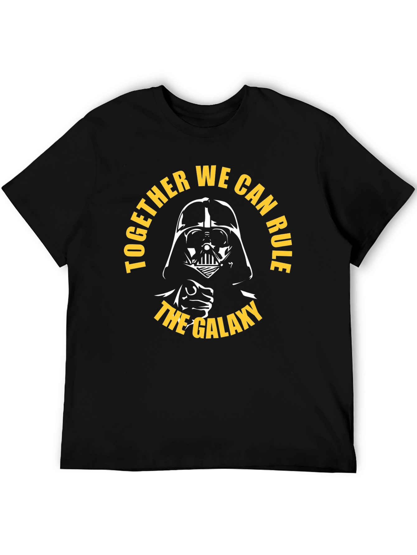 Darth Vader Together We Can Rule Black T-Shirt