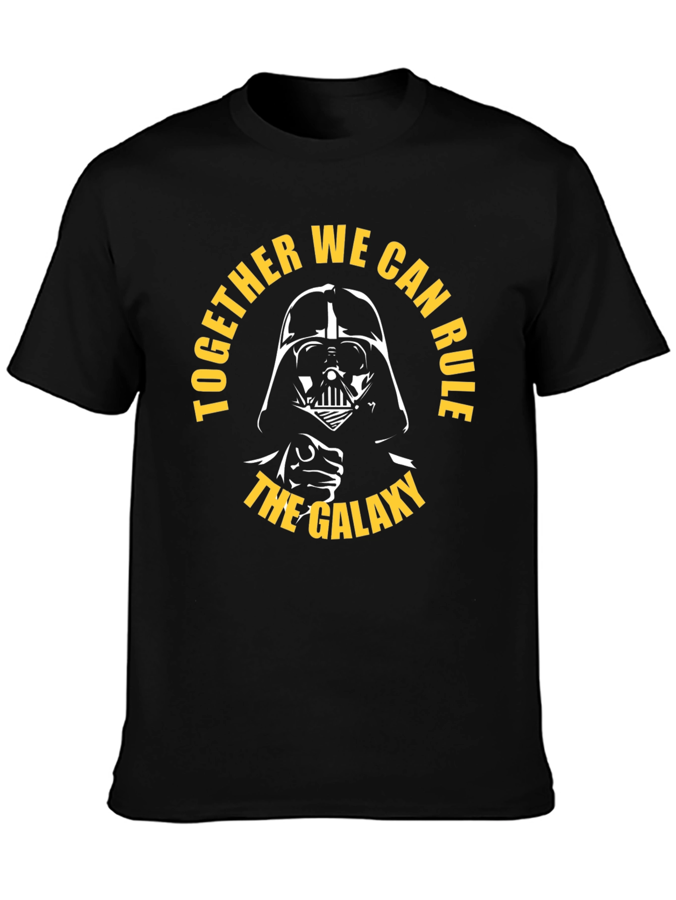Darth Vader Together We Can Rule Black T-Shirt