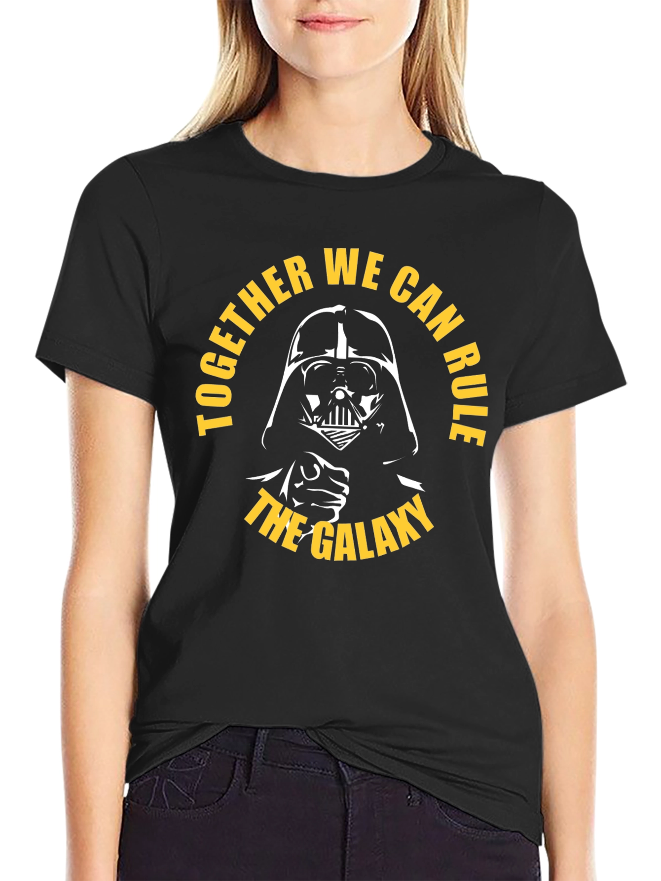 Darth Vader Together We Can Rule Black T-Shirt