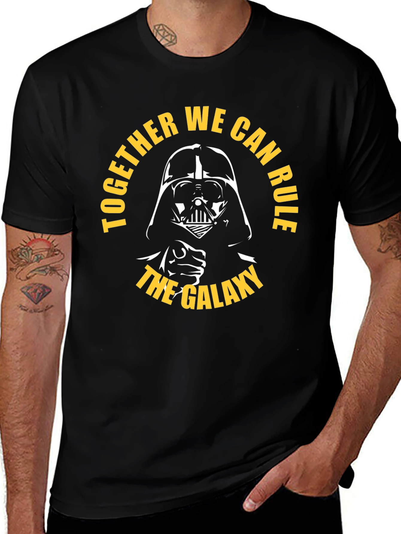 Darth Vader Together We Can Rule Black T-Shirt