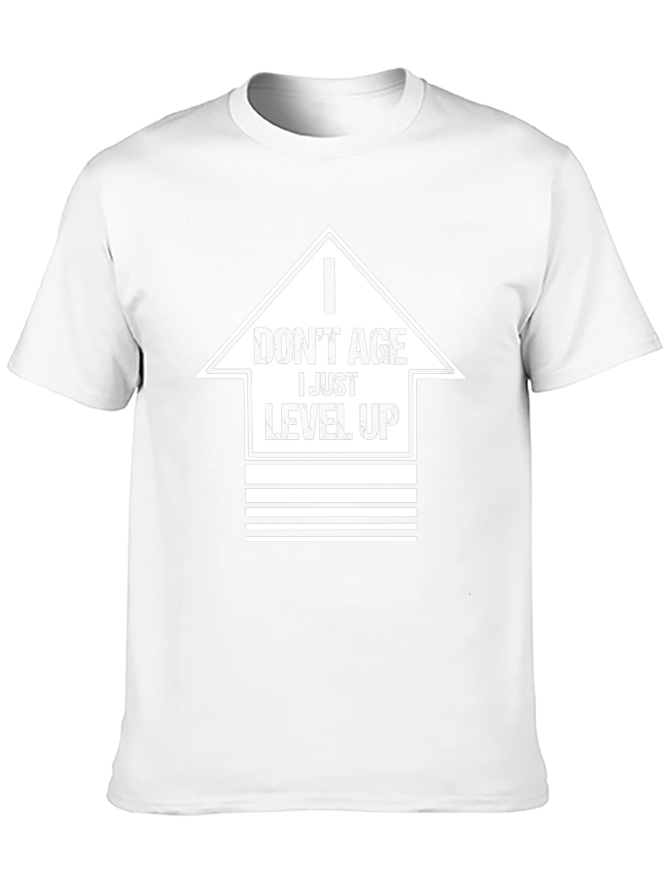 I Dont Age I Level Up Black T-Shirt