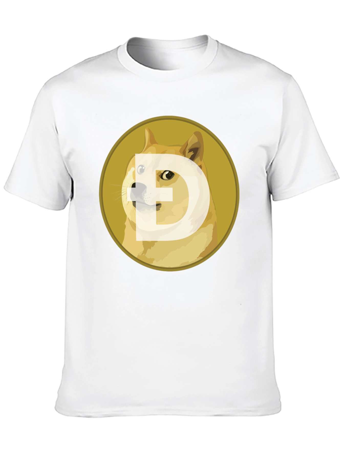 Dogecoin Crypto Black T-Shirt