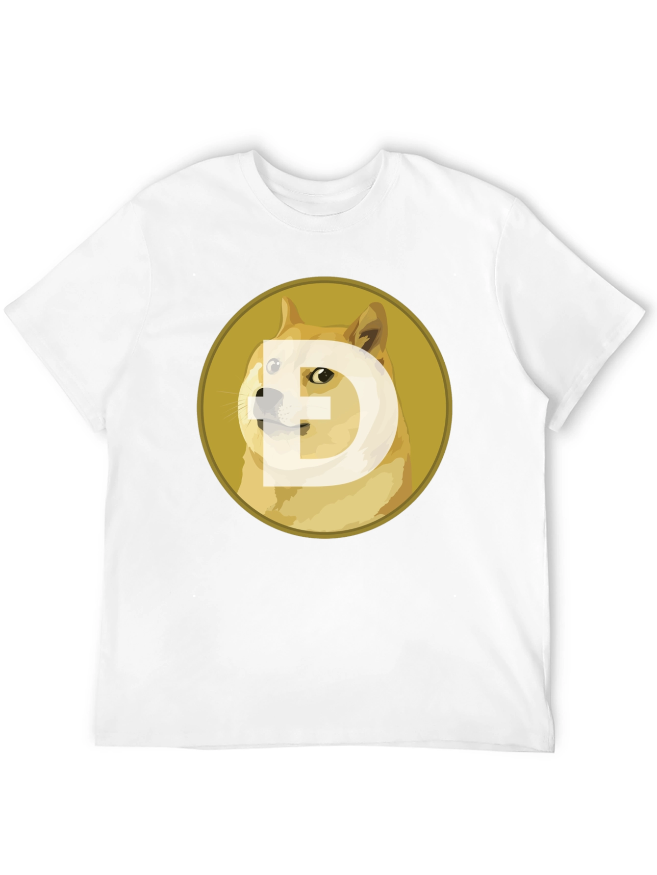 Dogecoin Crypto Black T-Shirt