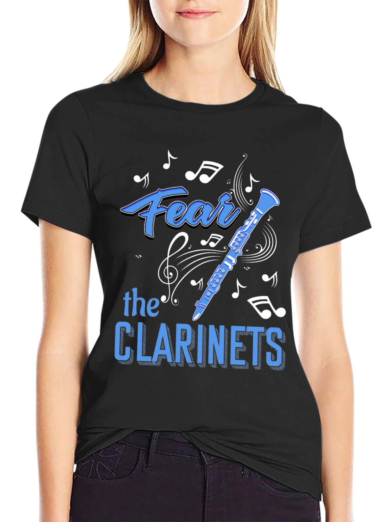 Fear The Clarinets T-Shirt - Musician Humor