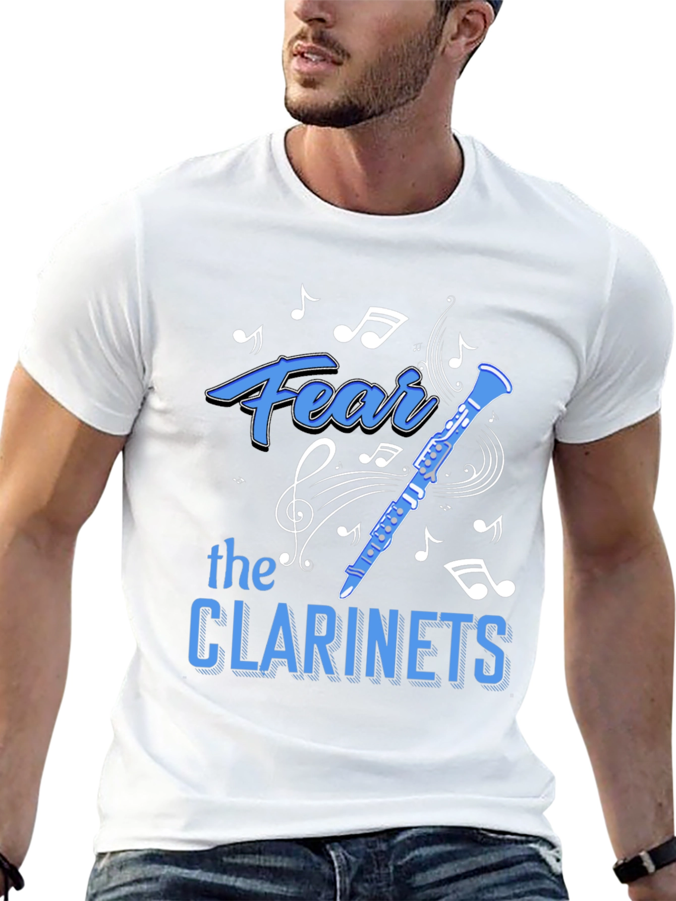 Fear The Clarinets T-Shirt - Musician Humor