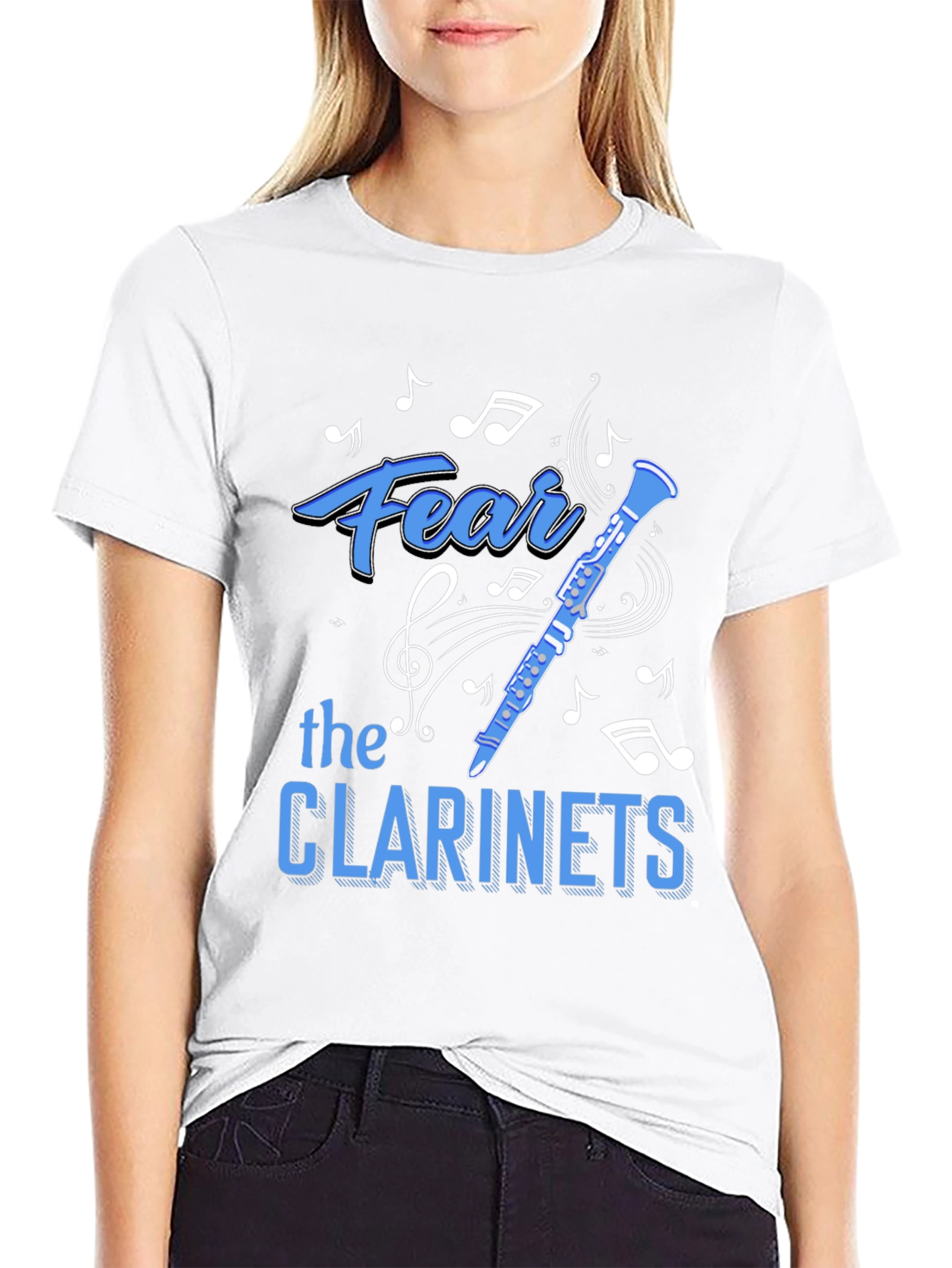 Fear The Clarinets T-Shirt - Musician Humor