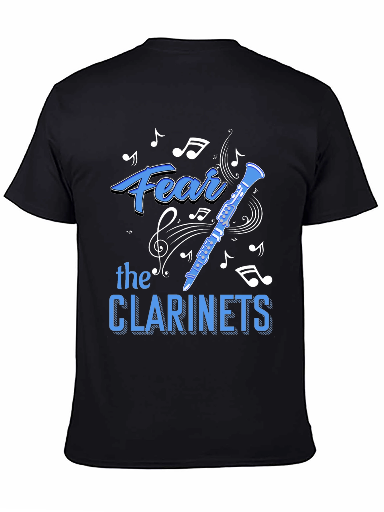 Fear The Clarinets T-Shirt - Musician Humor