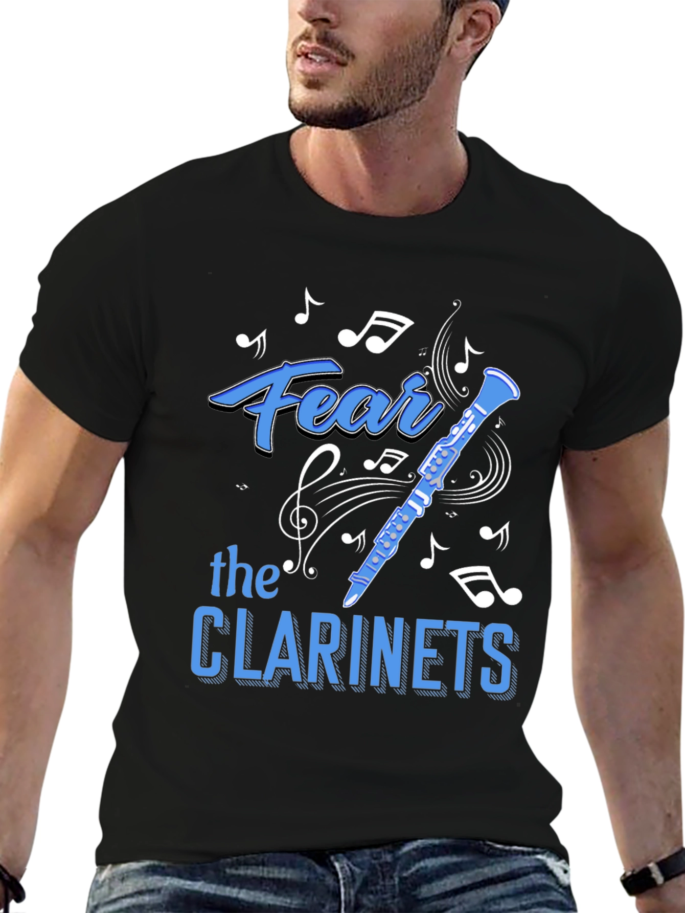 Fear The Clarinets T-Shirt - Musician Humor