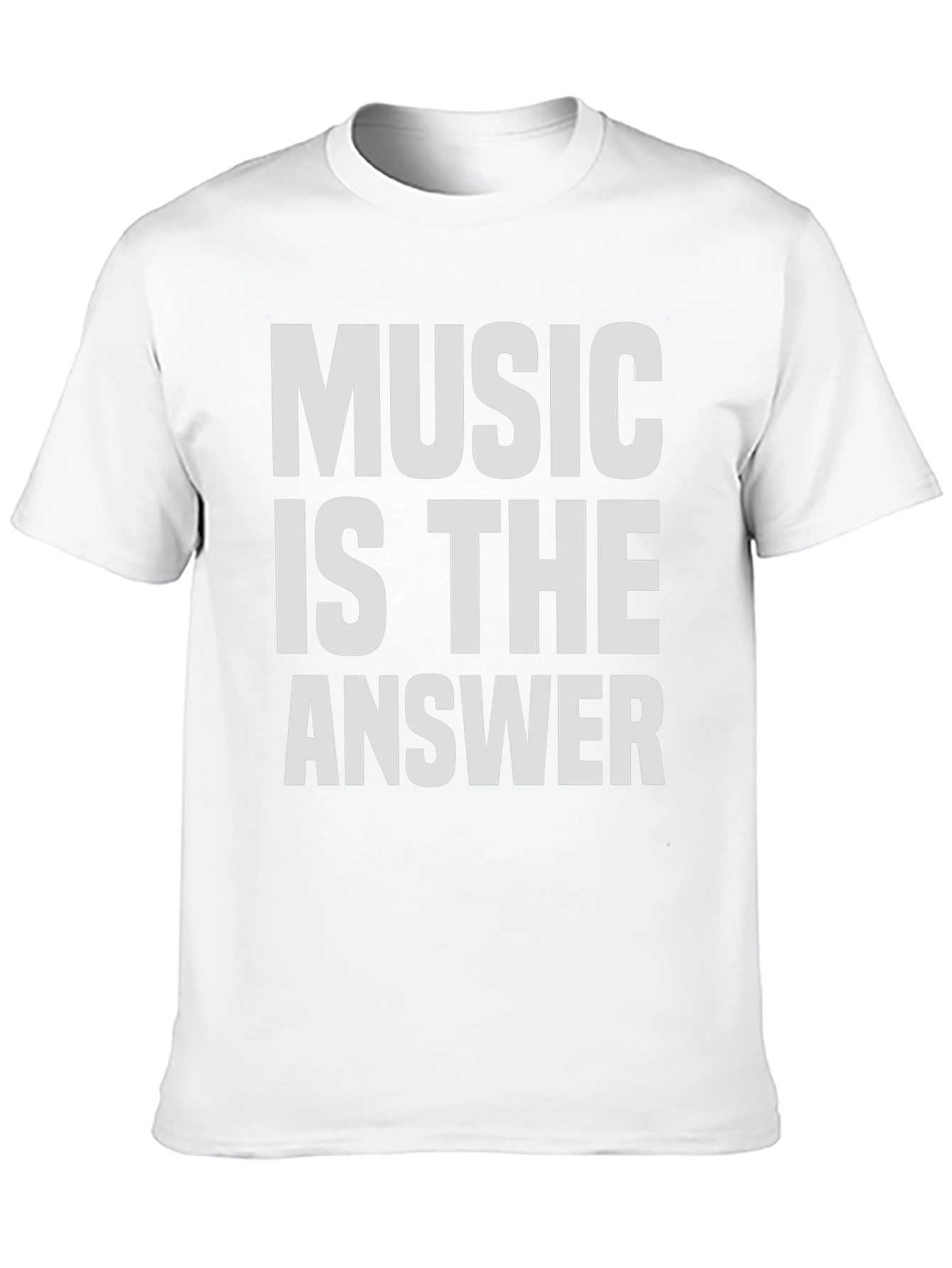 Music Is The Answer Graphic Tee