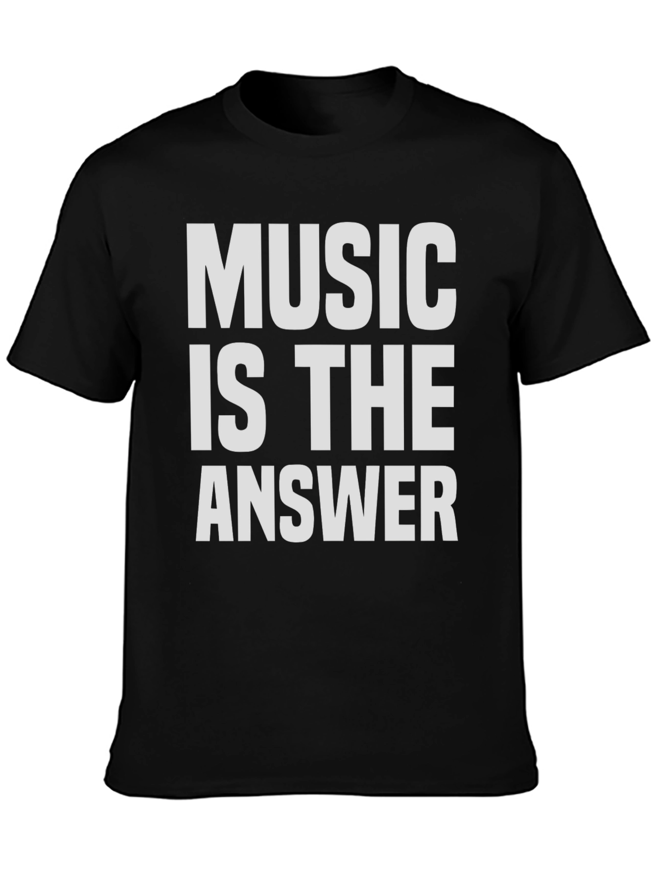 Music Is The Answer Graphic Tee