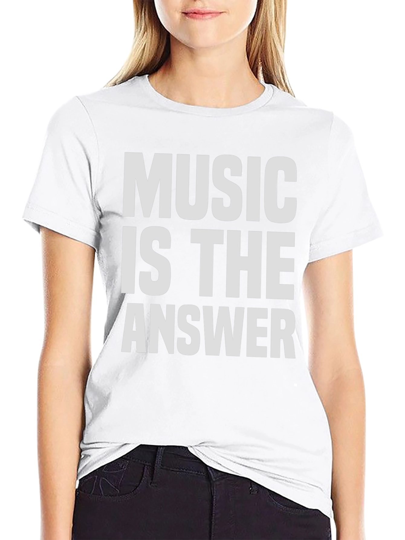 Music Is The Answer Graphic Tee
