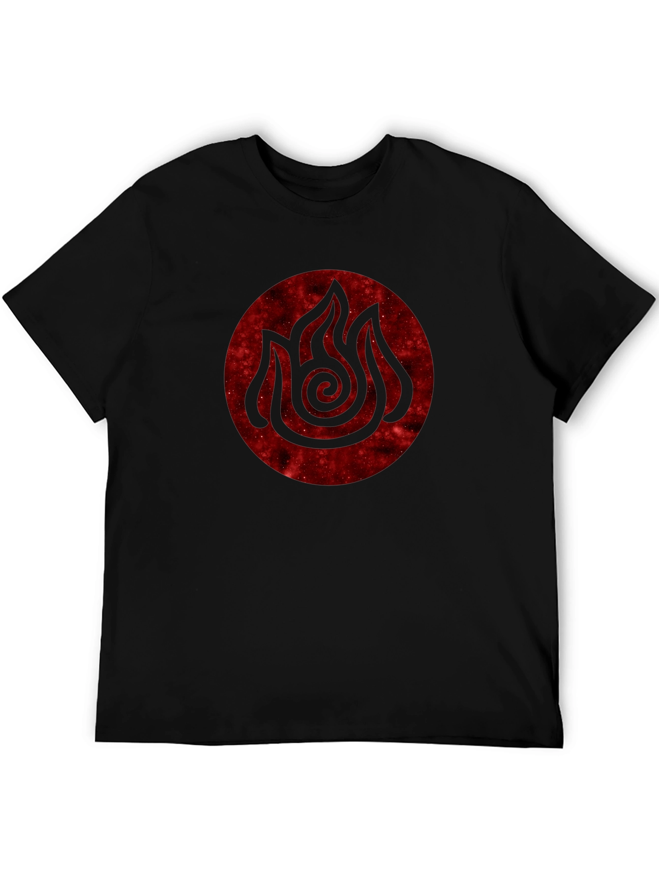 Fire Nation Symbol T-Shirt - Black Avatar Tee