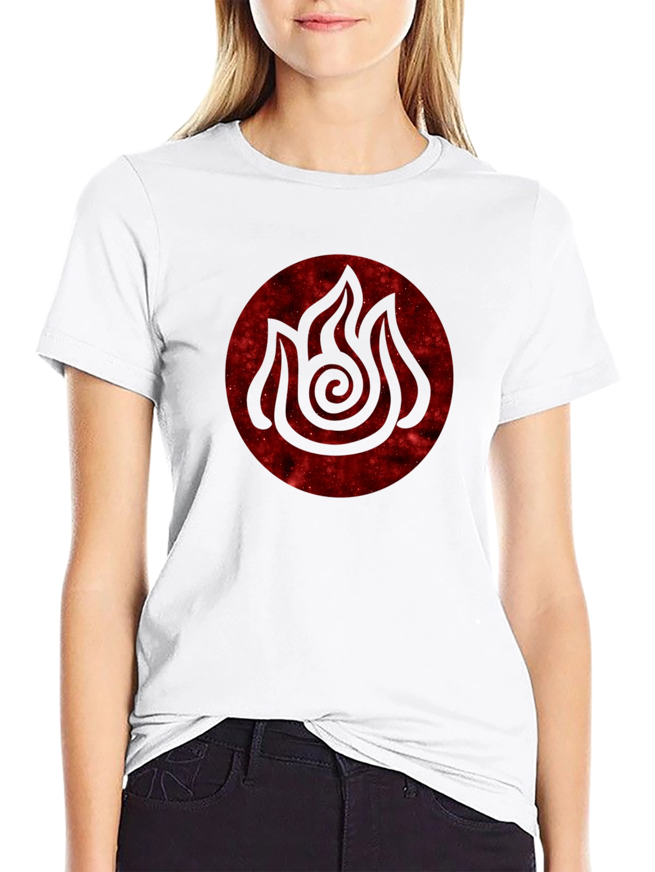 Fire Nation Symbol T-Shirt - Black Avatar Tee