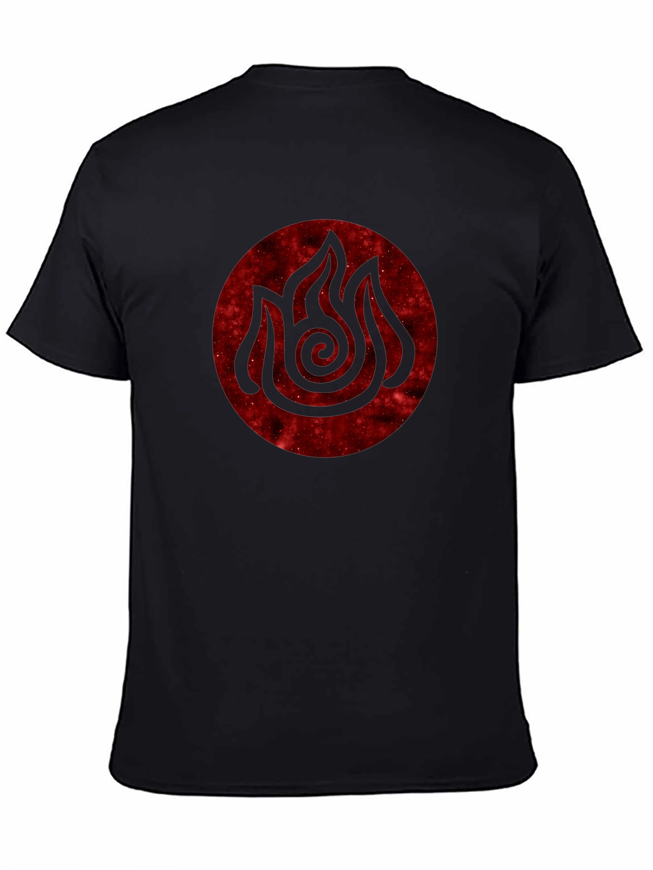 Fire Nation Symbol T-Shirt - Black Avatar Tee