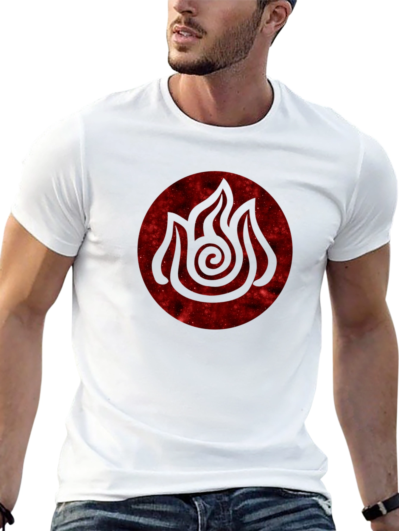 Fire Nation Symbol T-Shirt - Black Avatar Tee