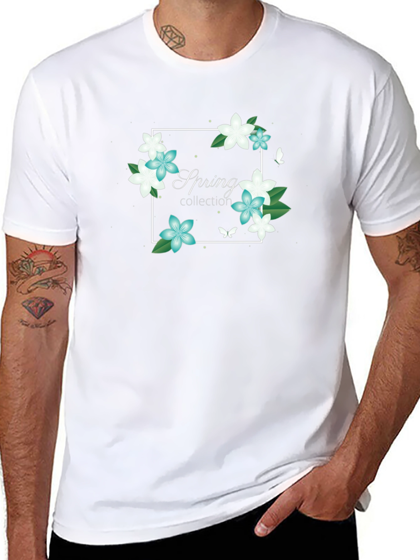 Spring Collection Black T-Shirt